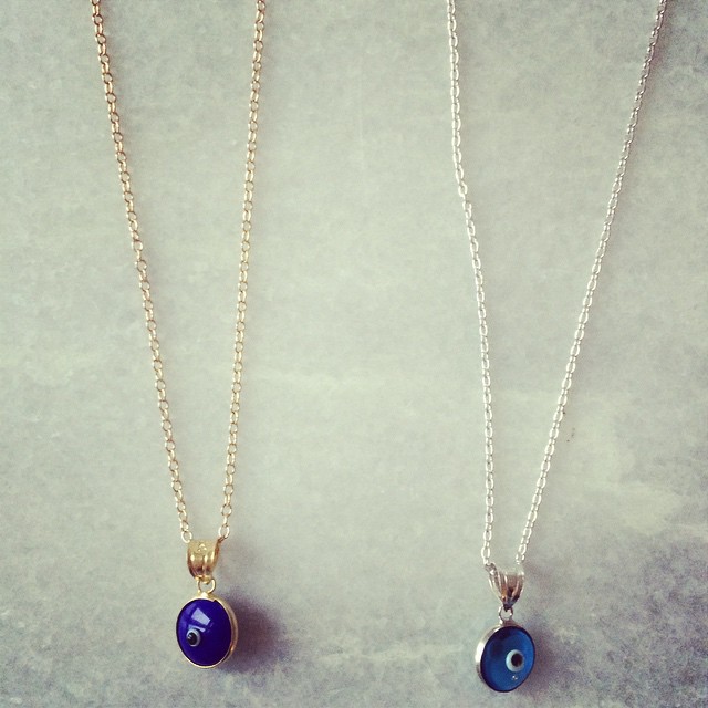 Back in stock: Matti Ketten mit Evil Eye Anhänger! www.vonhey.com #vonhey #vonhey_berlin #evileye